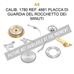 AS Calib. 1780 Ref. 4681 Placca di Guardia del Rocchetto dei Minuti