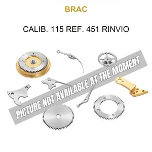 BRAC Calib. 115 Ref. 451 Rinvio