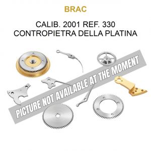 BRAC Calib. 2001 Ref. 330 Contropietra della Platina