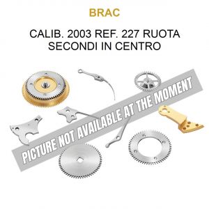 BRAC Calib. 2003 Ref. 227 Ruota Secondi in Centro