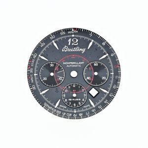 BREITLING Quadrante Nero Montbrillant Chrono 49 Rubis ref. 41330