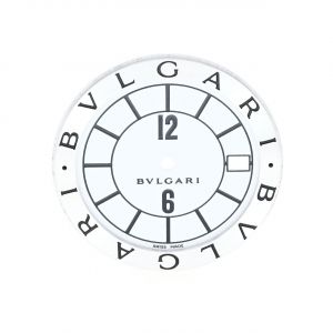 BULGARI Quadrante Bianco Solotempo per ST35s