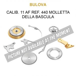 BULOVA Calib. 11 Af ref. 440 Molletta della Bascula