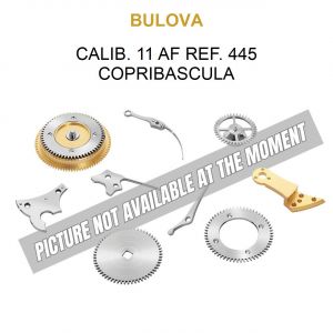 BULOVA Calib. 11 Af ref. 445 Copribascula