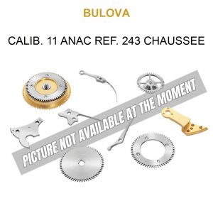 BULOVA Calib. 11 Anac ref. 243 Chaussee