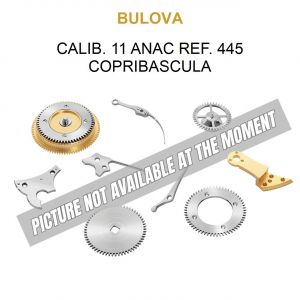 BULOVA Calib. 11 Anac ref. 445 Copribascula