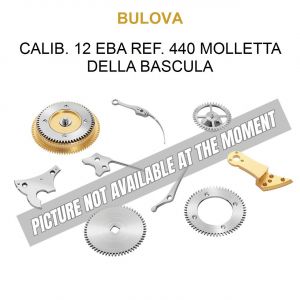 BULOVA Calib. 12 Eba ref. 440 Molletta della Bascula