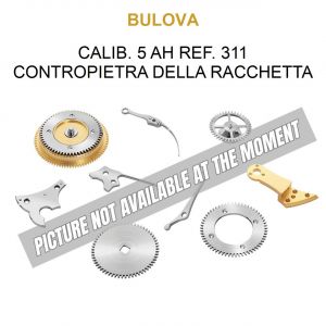 BULOVA Calib. 5 Ah ref. 311 Contropietra della Racchetta