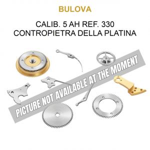 BULOVA Calib. 5 Ah ref. 330 Contropietra della Platina