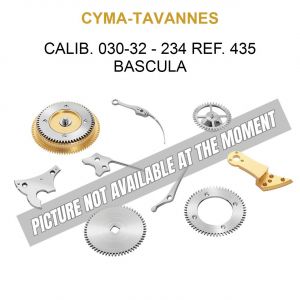 CYMA-TAVANNES Calib. 030-32 - 234 Ref. 435 Bascula