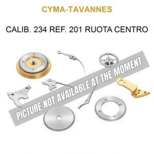 CYMA-TAVANNES Calib. 234 Ref. 201 Ruota Centro