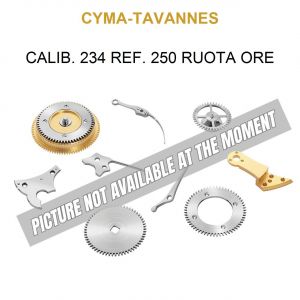 CYMA-TAVANNES Calib. 234 Ref. 250 Ruota Ore