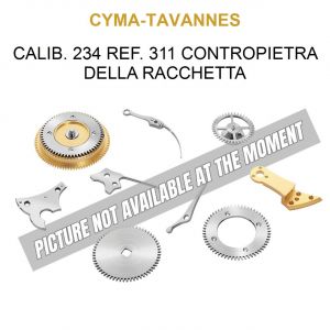 CYMA-TAVANNES Calib. 234 Ref. 311 Contropietra della Racchetta