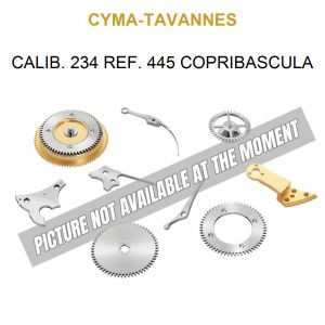 CYMA-TAVANNES Calib. 234 Ref. 445 Copribascula