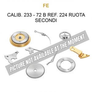 FE FRANCE EBAUCHES Calib. 233 - 72 B ref. 224 Ruota Secondi