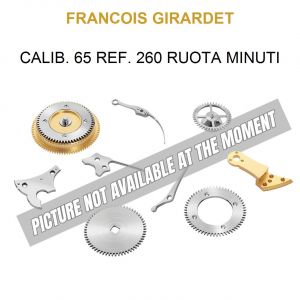 FRANCOIS GIRARDET Calib. 65 Ref. 260 Ruota Minuti