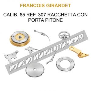 FRANCOIS GIRARDET Calib. 65 Ref. 307 Racchetta con Porta Pitone