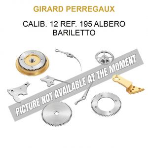 GIRARD PERREGAUX Calib. 12 Ref. 195 Albero Bariletto