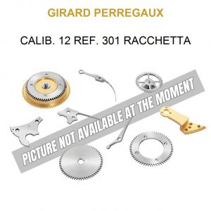 GIRARD PERREGAUX Calib. 12 Ref. 301 Racchetta