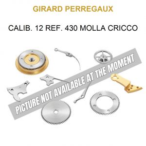 GIRARD PERREGAUX Calib. 12 Ref. 430 Molla Cricco