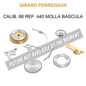 GIRARD PERREGAUX Calib. 88 Ref. 440 Molla Bascula