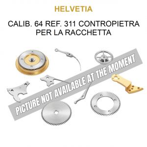 HELVETIA Calib. 64 Ref. 311 Contropietra per la Racchetta