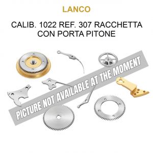 LANCO Calib. 1022 Ref. 307 Racchetta con Porta Pitone