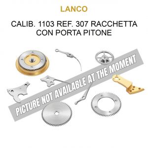 LANCO Calib. 1103 Ref. 307 Racchetta con Porta Pitone