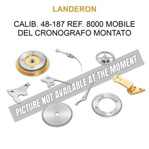 LANDERON Calib. 48-187 Ref. 8000 Mobile del Cronografo Montato