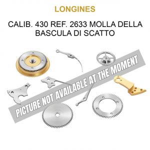 LONGINES Calib. 430 Ref. 2633 Molla della Bascula di Scatto