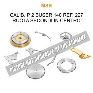 MSR Calib. P 2 Buser 140 Ref. 227 Ruota Secondi in Centro