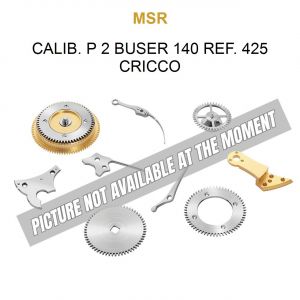 MSR Calib. P 2 Buser 140 Ref. 425 Cricco