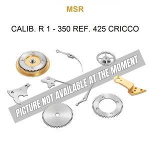 MSR Calib. R 1 - 350 Ref. 425 Cricco