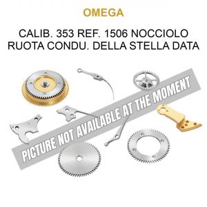 OMEGA Calib. 353 Ref. 1506 Nocciolo Ruota Condu. Della Stella Data