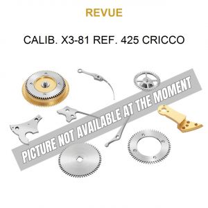 REVUE Calib. X3-81 Ref. 425 Cricco