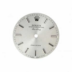 ROLEX Dial Quadrante Air-King Silver Indici per 14000 - 14010 - 14000m (X Cassa V. Zaffiro)