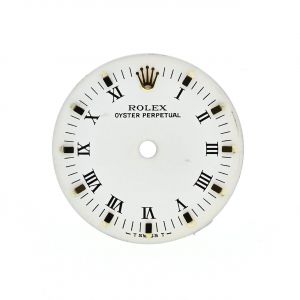 ROLEX Dial Quadrante Lady Bianco Numeri Romani Beyeler ref. 6619