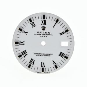 ROLEX Dial Quadrante Date Bianco Numeri Romani ref 15200 15000 15210