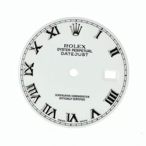 ROLEX Dial Quadrante Datejust Bianco Panna ’’Rare Dial’’ Numeri Romani per 16234-16200-116234-116200 (X Cassa V. Zaffiro)