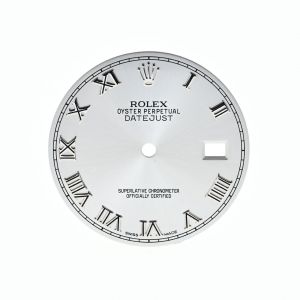 ROLEX Dial Quadrante Datejust Grigio Scuro Numeri Romani per 16234-16200-116234-116200 (X Cassa V. Zaffiro)