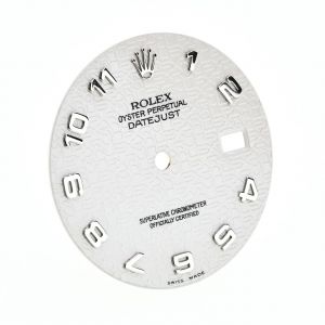 ROLEX Dial Quadrante Datejust Panna Jubilè per 16234-16200-116234-116200 (X Cassa V. Zaffiro)