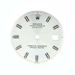 ROLEX Quadrante per Datejust 36mm Silver per 1600 - 1601 ’’Singer’’