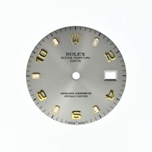 ROLEX Quadrante Argento Date 34mm Due Toni ref. 15223