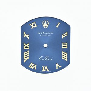 ROLEX Quadrante Blu, Indici Oro per Cellini ref. 6633/8