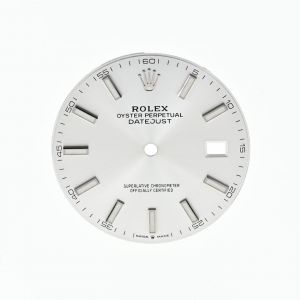 ROLEX Quadrante Argento Datejust Superluminova ref 126300