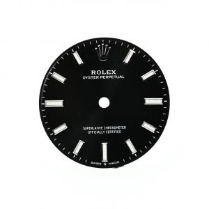 ROLEX Quadrante Dial OYSTER Perpetual 31mm Nero ’’Swiss Made’’ Per 177200 Mov 2231