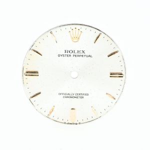 ROLEX Quadrante OYSTER Perpetual 31mm Silver per 6549 E Simili