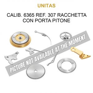 UNITAS Calib. 6365 Ref. 307 Racchetta con Porta Pitone