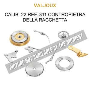 VALJOUX Calib. 22 Ref. 311 Contropietra della Racchetta