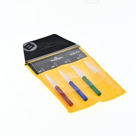 BERGEON REF. 30102-P04 SET 4 OLIATORI PUNTE VARIE